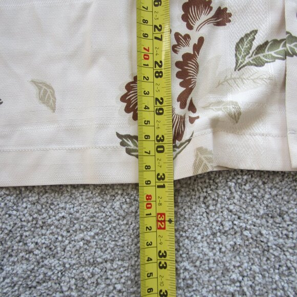 Tommy Bahama Mens Sz Large Leaf Print Tropical Silk Shirt - Picture 9 of 13